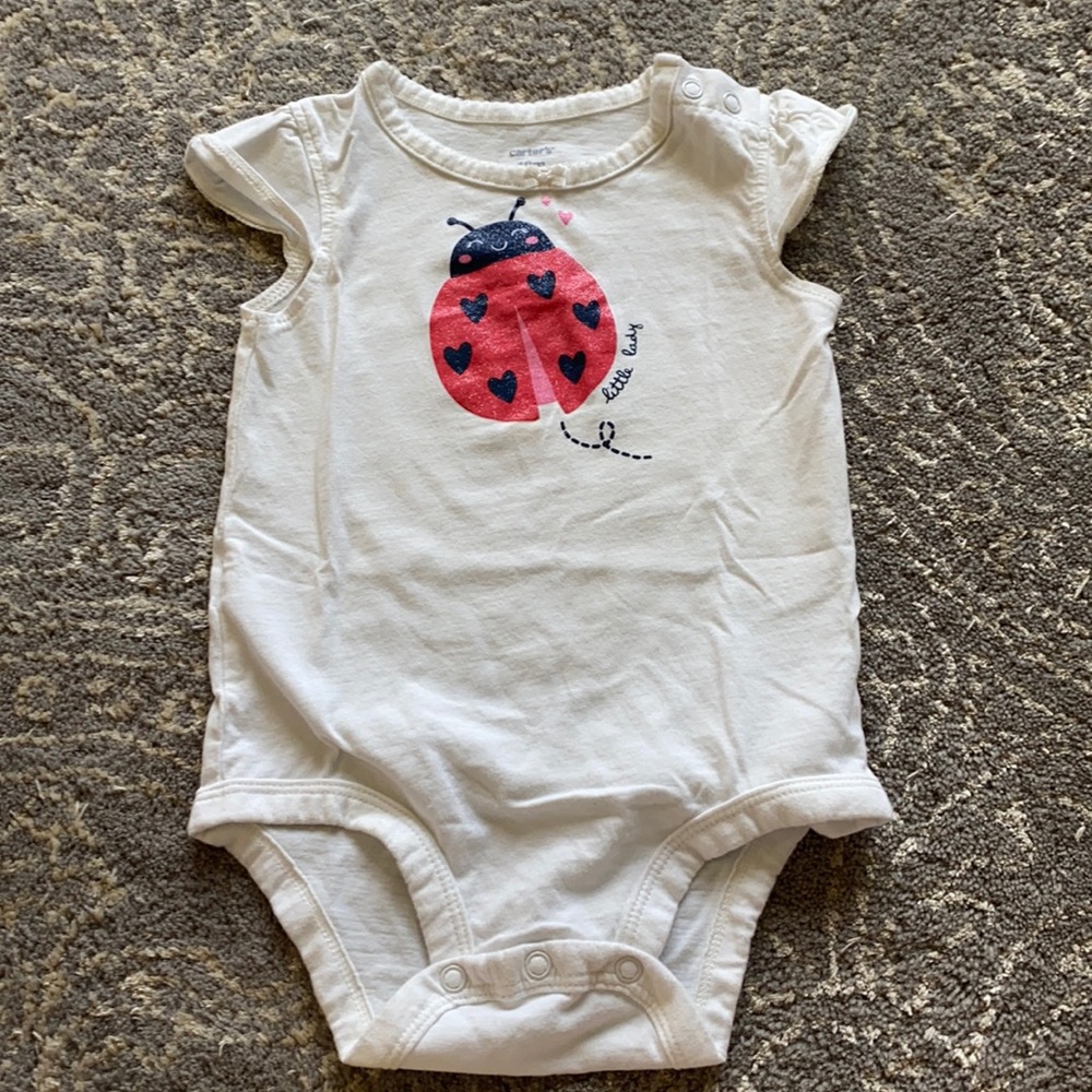 White baby onesie